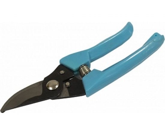 Cадовый cекатор Yard с закругленными лезвиями, нержавеющая сталь, пластик. рукоятки, 176мм, 68-0-007 