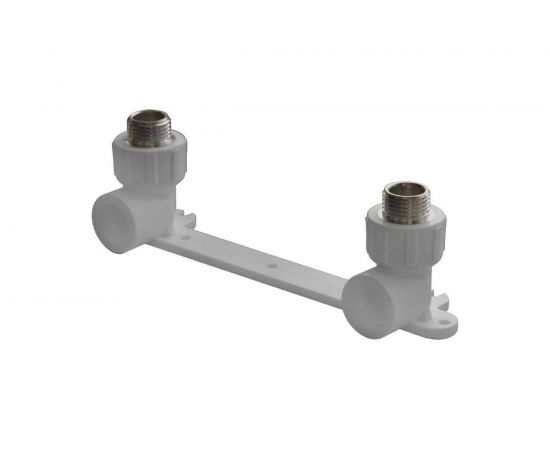 Настенный комплект с наружной резьбой Политэк ПП 20х1/2 9600102012 