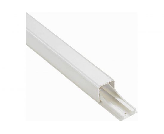 Самоклеящийся микроканал Legrand DLPlus 12,6х13,5мм, для кабеля 7-9 мм, цвет белый, 2,1 м. 030099 