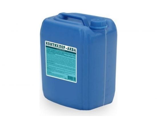 Жидкий хлор для бассейна ООО Континен КОНТИХЛОР-АКВА 30 л 1977712043344 