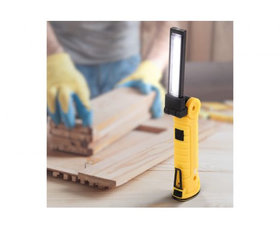 Светодиодный фонарь ЭРА Практик AA-901 многофункц., СОВ+LED 3Вт магнит, крючок, клипса, Б0054041 – изображение 11