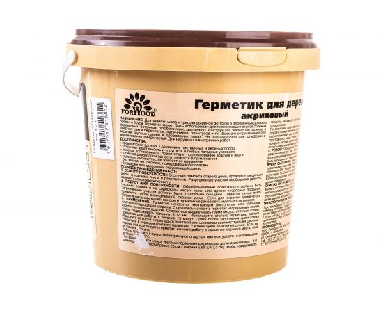 Герметик для дерева Forwood ВДАК-1501 тик 1,3 кг 141289 – изображение 2