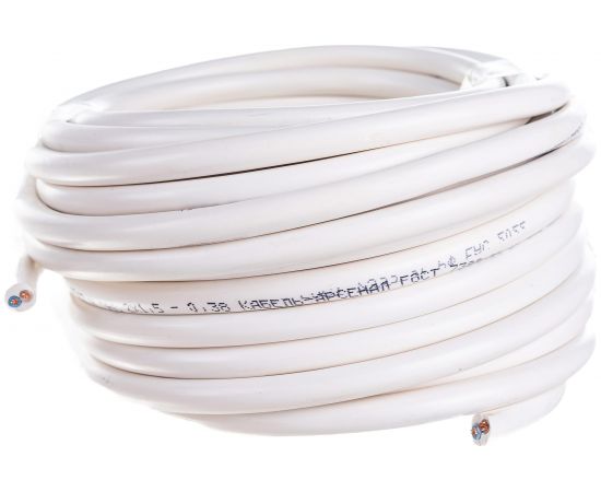 Провод Кабель-Арсенал ПВС 2x1,5 ГОСТ DIY - 10м 54639 – изображение 2