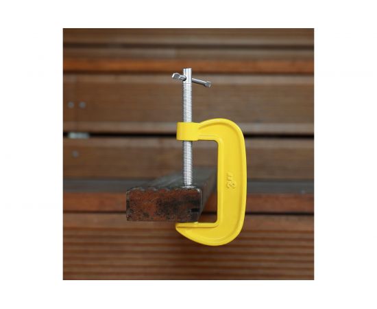 G-образная струбцина DEKO 75 мм GCL75-2, 2 шт 065-0629 – изображение 2