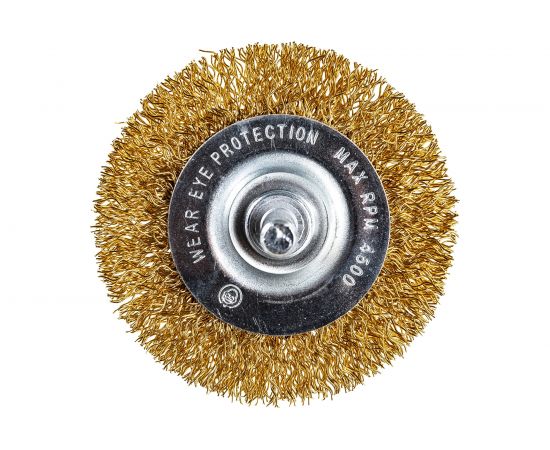 Кордщетка дисковая латунная 60 мм ROCKFORCE RF-BFR025 – изображение 2