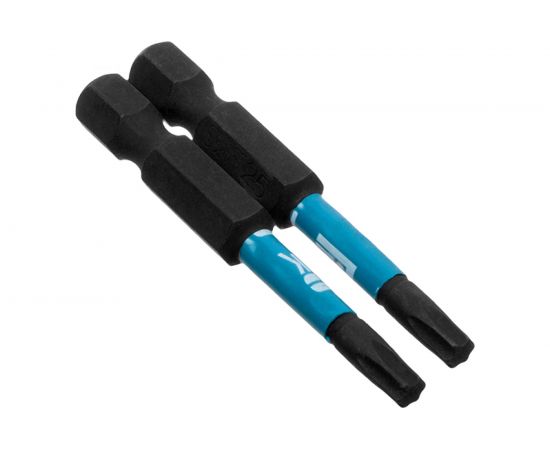 Биты профессиональные торсионные (2 шт; T25x50 мм; сталь S2; 1/4"" Е) РемоКолор 33-8-005 – изображение 2