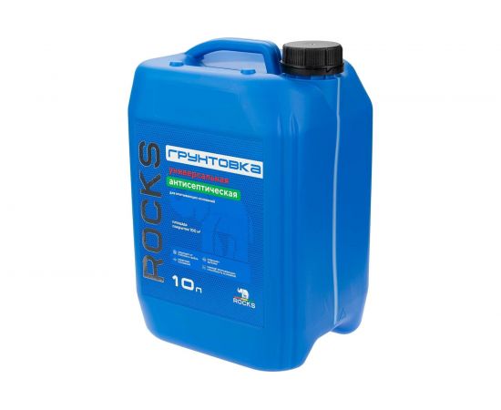 Грунтовка универсальная для влажных помещений ROCKS 10 л 006 – изображение 2