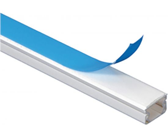 Самоклеящийся микроканал Legrand DLPlus 12,6х13,5мм, для кабеля 7-9 мм, цвет белый, 2,1 м. 030099 – изображение 2