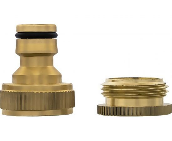 Штуцер для шланга (внутренняя резьба 1/2" и 3/4") QUATTRO ELEMENTI 246-357 – изображение 3