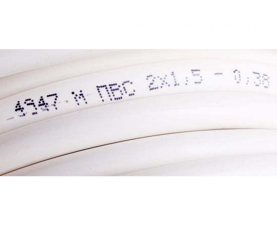 Провод Кабель-Арсенал ПВС 2x1,5 ГОСТ DIY - 10м 54639 – изображение 3