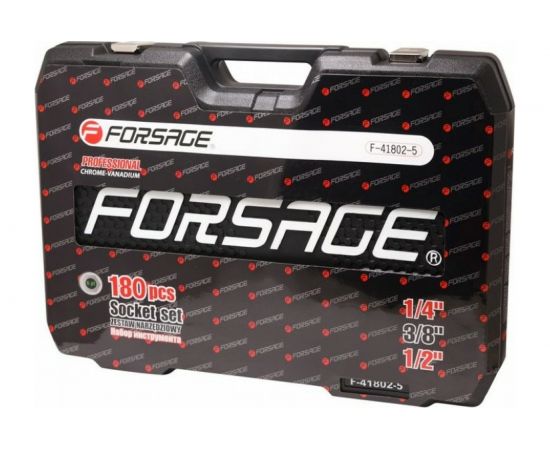 Набор инструментов Forsage 180 предметов F-41802-5 – изображение 3