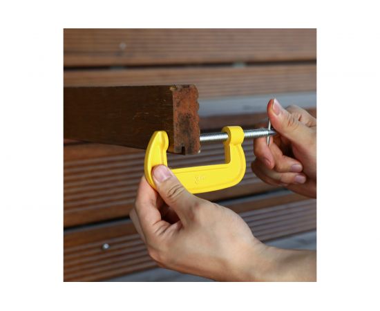 G-образная струбцина DEKO 75 мм GCL75-2, 2 шт 065-0629 – изображение 3