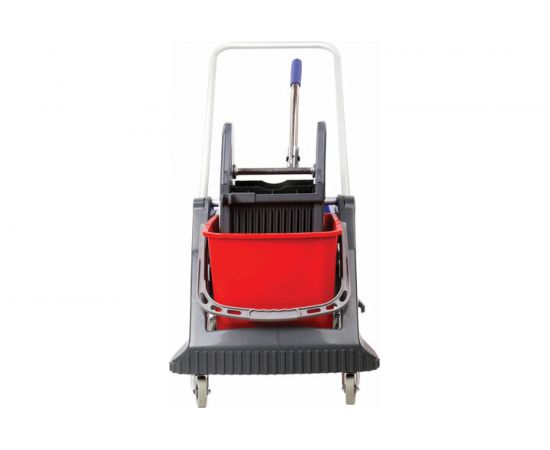Уборочная тележка BRABIX 2 съемных ведра 30 л 606661 – изображение 3