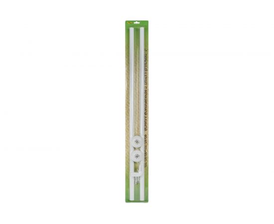 Карниз для ванной комнаты Vidage Г-образный, 90х90 см, цвет белый 1305011 – изображение 3