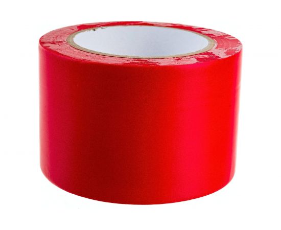 Лента ПВХ для разметки Mehlhose GmbH толщина 150 мкм цвет красный KMSR07533 – изображение 3