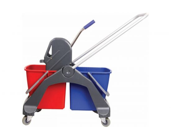 Уборочная тележка BRABIX 2 съемных ведра 30 л 606661 – изображение 4