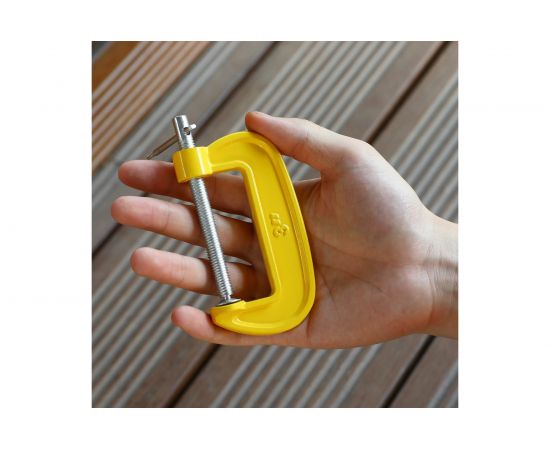 G-образная струбцина DEKO 75 мм GCL75-2, 2 шт 065-0629 – изображение 4