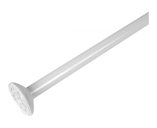 Карниз для ванной комнаты Vidage Г-образный, 90х90 см, цвет белый 1305011 – изображение 4