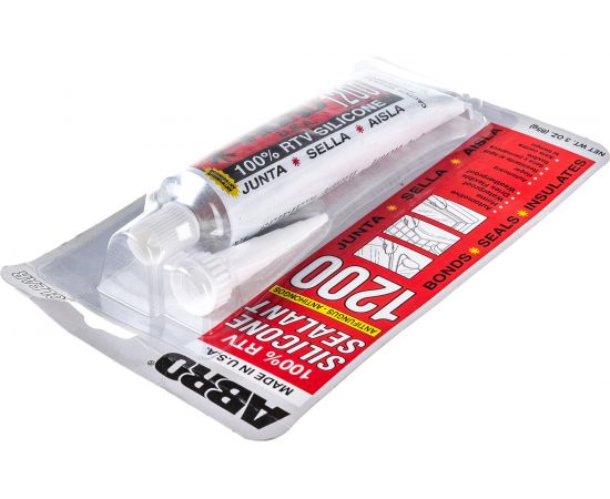 Силиконовый герметик ABRO 1200, прозрачный, 85г SS-1200-CLR-3 – изображение 4