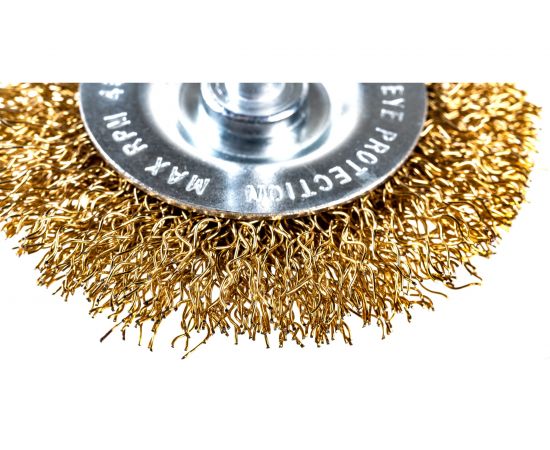 Кордщетка дисковая латунная 60 мм ROCKFORCE RF-BFR025 – изображение 4