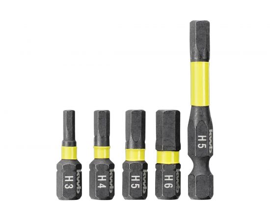 Набор ударных бит и головок 37 предметов KWB 109000 – изображение 5