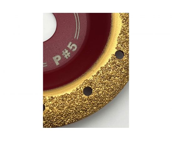 Диск обдирочно-шлифовальный по дереву и другим материалам закруглённый Round № 5 LIGHT 125х22.2 мм Альфадиск 7093 – изображение 6