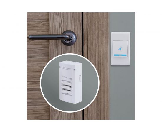 Дверной беспроводной звонок ЭРА A05 белый, Б0053279 – изображение 7