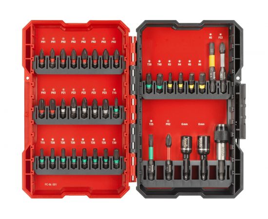 Набор ударных бит и головок 37 предметов KWB 109000 – изображение 8