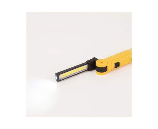 Светодиодный фонарь ЭРА Практик AA-901 многофункц., СОВ+LED 3Вт магнит, крючок, клипса, Б0054041 – изображение 8