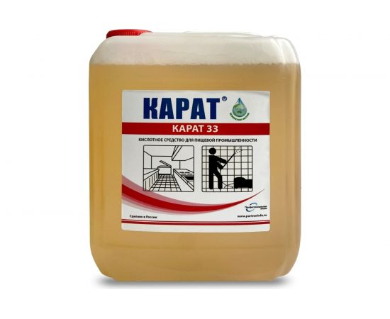 Концентрированное кислотное пенное моющее средство Карат 5 л 4607002304431 