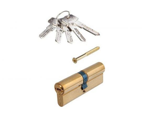 Цилиндровый механизм KALE KILIT 164BN-9040+10+40-BP-5KEY-STB 164BN000044 24440 
