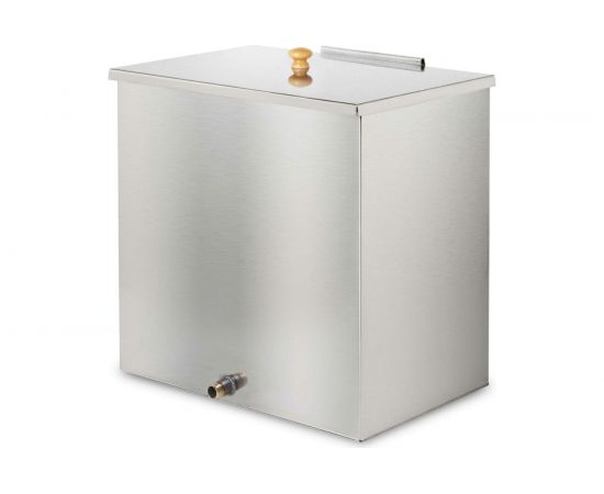 Навесной бак для печи Русичъ 22«АКВА» Везувий 40 л, AISI 439 ВЗ12585 