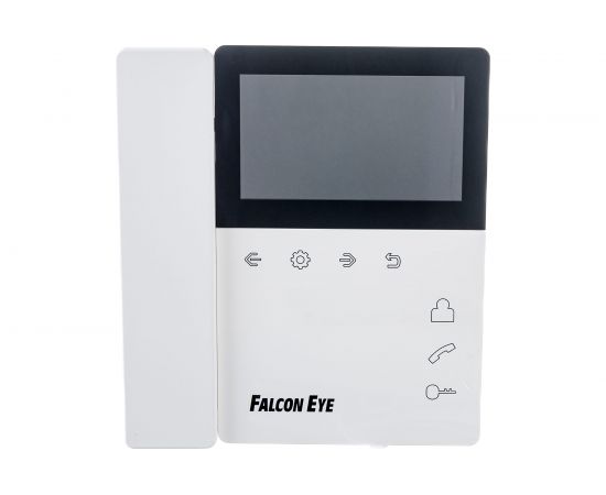 Монитор цветного видеодомофона с трубкой на магните Falcon Eye Lira 