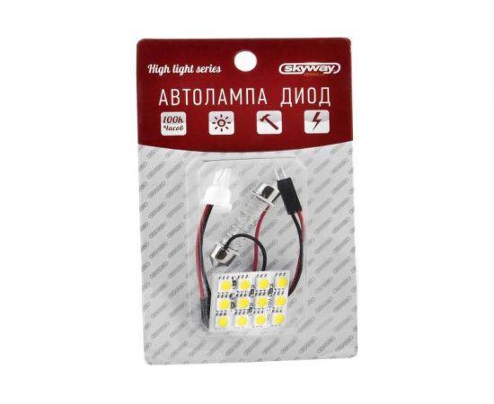 Светодиодная панель SKYWAY 12V 12 SMD диодов, белая S03301001 