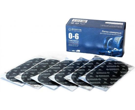 Овальные латки ROSSVIK О6 57х115, 20 шт. коробка O.6.K.20. 