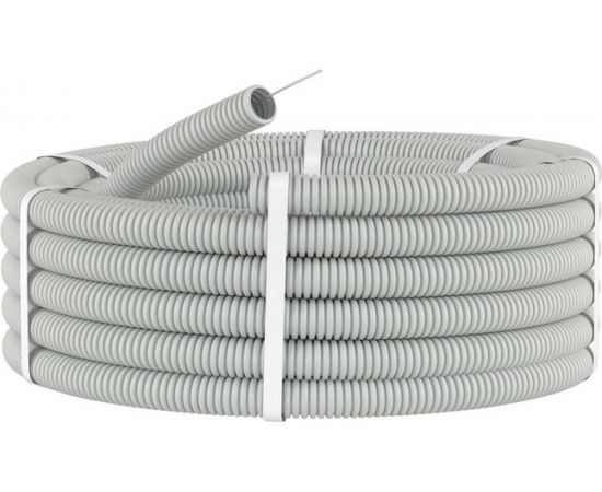 Труба ПВХ с протяжкой 25мм 50м серая DKC 91925 