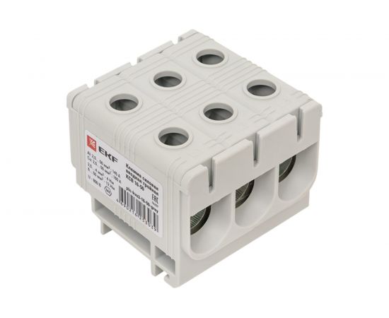 Силовая вводная тройная клемма EKF, КСВ 16-50 серая PROxima plc-kvs3-16-50-grey – изображение 13