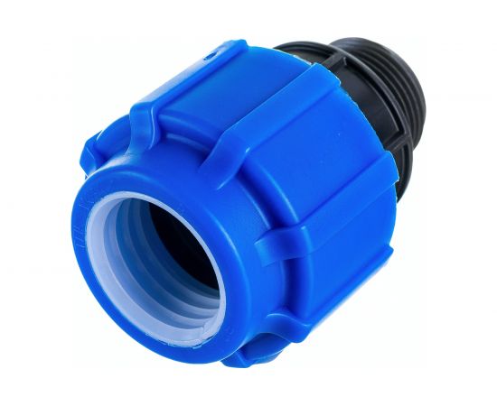 Муфта ПОЛИТЭК с наружной резьбой 32х1 50030032 – изображение 2