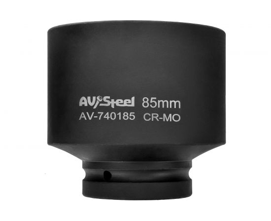 Головка ударная шестигранная удлиненная (85 мм; 1DR) AV Steel AV-740185 – изображение 2