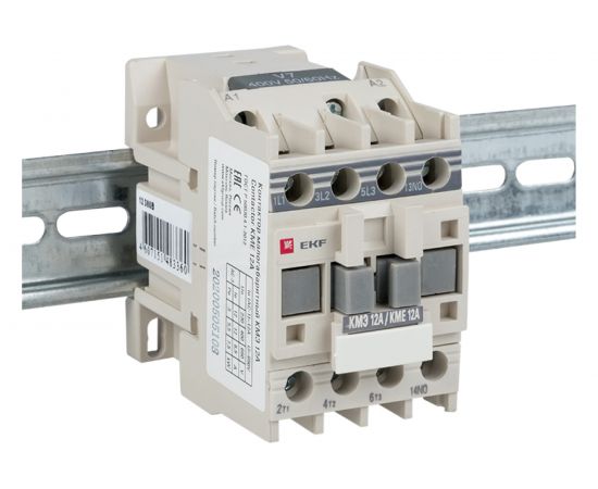 Пускатель EKF КМЭ, магнитный, 12А, ~380В, малогабаритный, 1NO EKF ctr-s-12-380 – изображение 2
