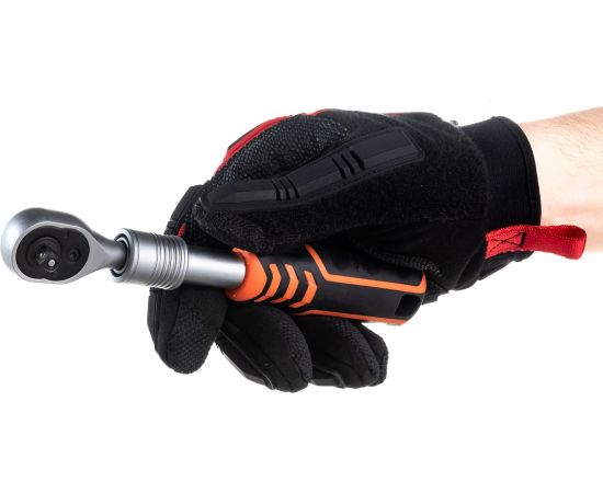 Телескопическая трещотка AV Steel 1/4 72 зубца 190-225мм AV-508670 – изображение 2