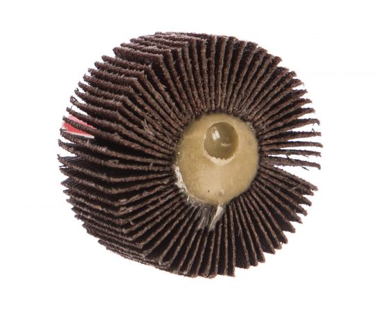 Круг лепестковый (40x20x6 мм; P 120) для дрели MATRIX 74169 – изображение 2