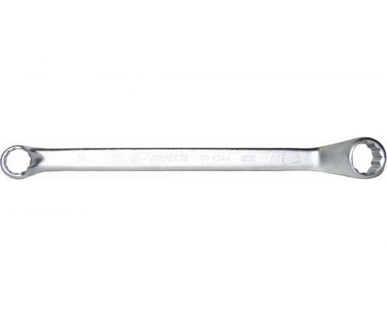 Накидной ключ IZELTAS 16x18 мм, длина 250 мм, изогнутый 0430031618 – изображение 3