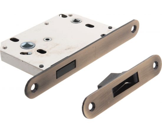 Сантехническая магнитная защелка РЕНЦ межосевое расстояние 70 мм, бронза античная INMagn 2070 AB – изображение 4