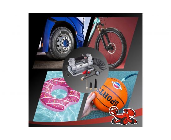 Компрессор DSV HEAVY с воздушными фильтрами, 160л/мин, сумка, доп. предохранитель 228000 – изображение 4