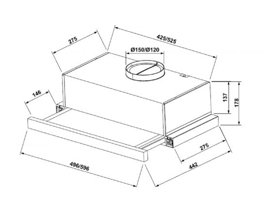 Вытяжка Kuppersberg SLIMLUX IV 60 GW 5939 – изображение 4