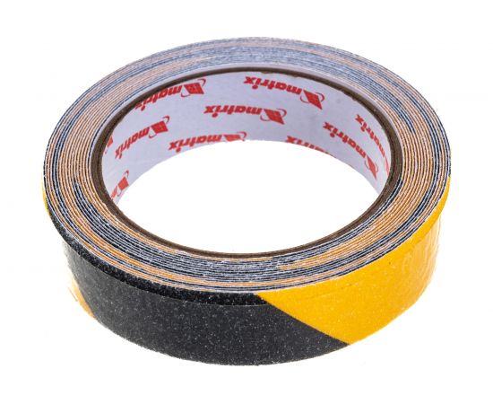 Клейкая противоскользящая лента MATRIX, черно-желтая, 25 мм х 5м, 88717 – изображение 4
