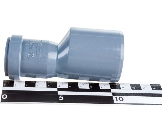 Переход ООО МультиМирПласт 50/32 эксцентрический, серый ПРХ ВК 50/32 – изображение 5