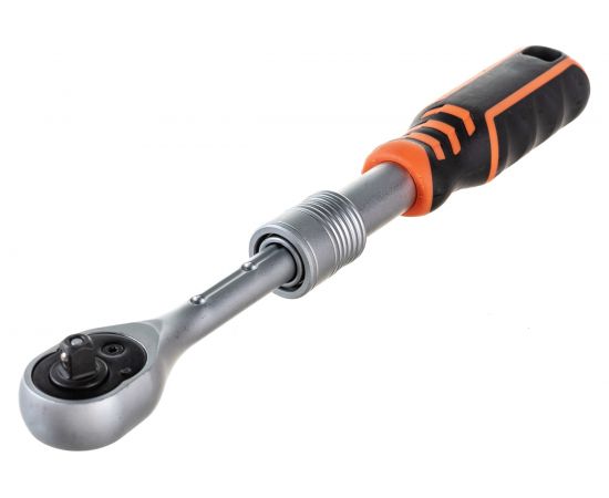 Телескопическая трещотка AV Steel 1/4 72 зубца 190-225мм AV-508670 – изображение 5