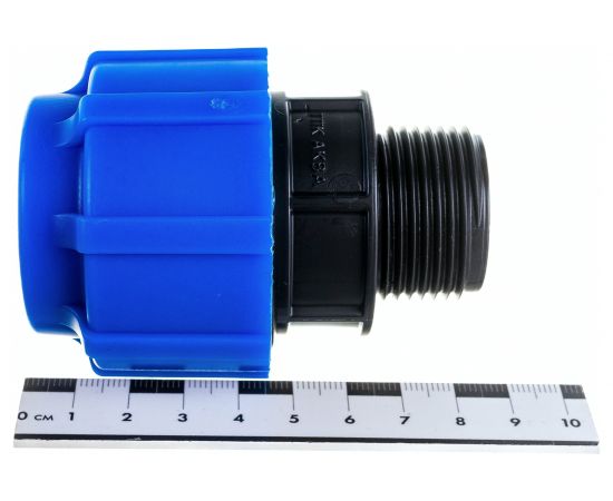 Муфта ПОЛИТЭК с наружной резьбой 32х1 50030032 – изображение 5